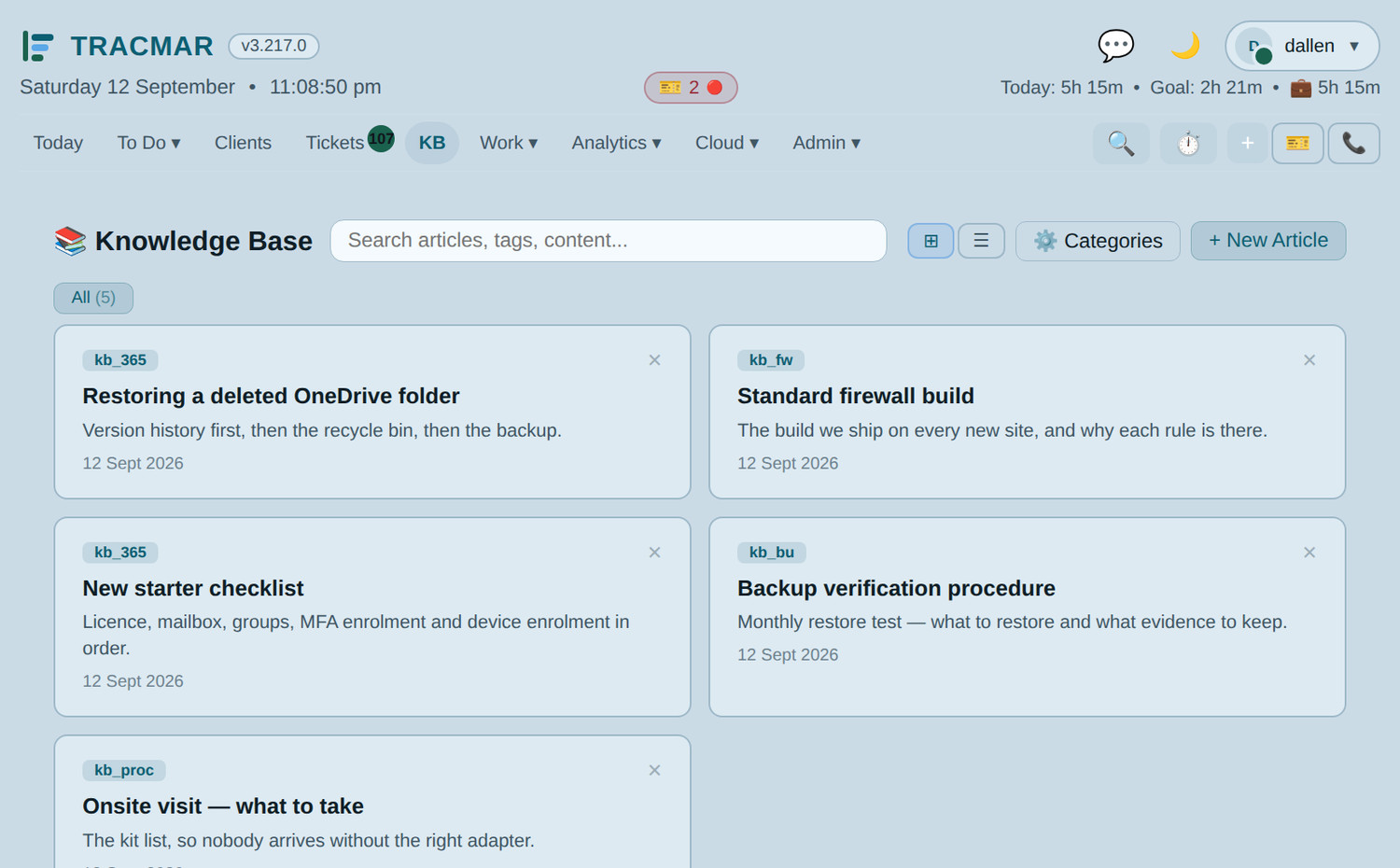 Knowledge base
